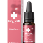 Ultima Flora Ulei CBG + CBD 10ml - 10% (500mg CBG + 500mg CBD)